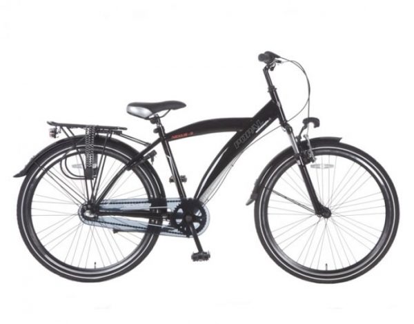 Popal Kicks N3 Jongensfiets 26 inch Zwart