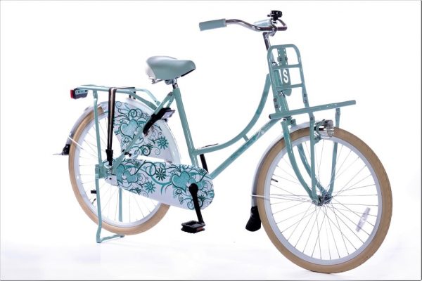 Static omafiets 24 inch groen 1