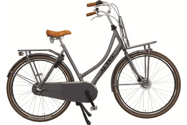 Altec-Retro Dames Transportfiets 28 inch-Grijs