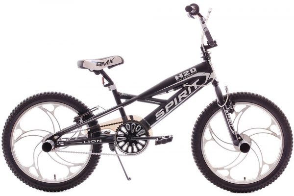 Spirit Lion Bmx 20 inch: Zwart-Wit