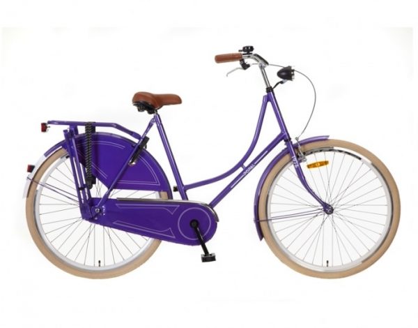 Popal omafiets 28 inch Paars