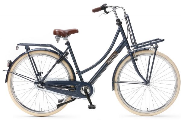 Popal County Plus Transportfiets 28 inch donker blauw