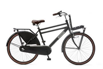 Popal Daily Dutch Basic 26 inch jongensfiets 26inch transportfiets mat-zwart