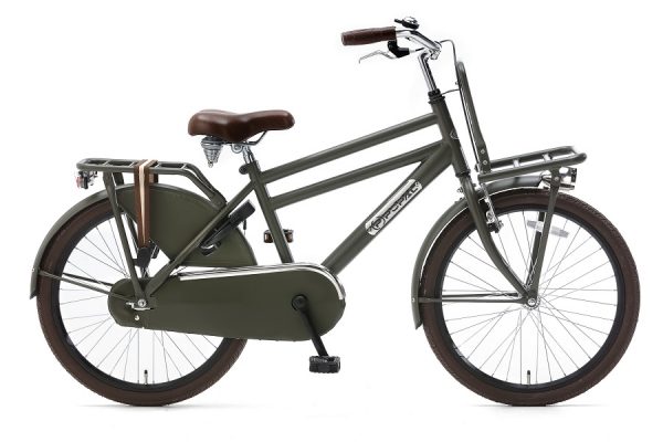 Popal Daily Dutch Basic Jongensfiets 22 inch army groen