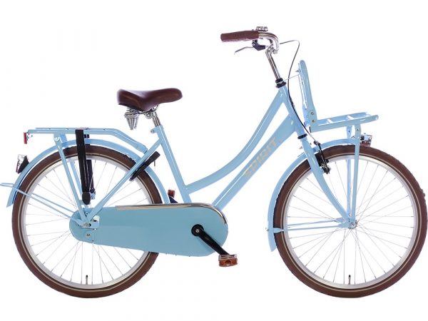 Transportfiets Spirit Cargo 24 inch: Blauw
