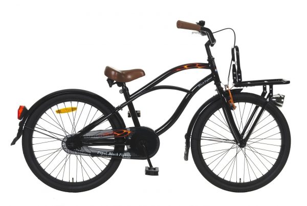 popal black fighter 22 inch mat zwart