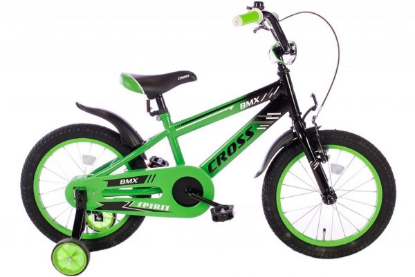 spirit-bmx-cross-groen-16 inch