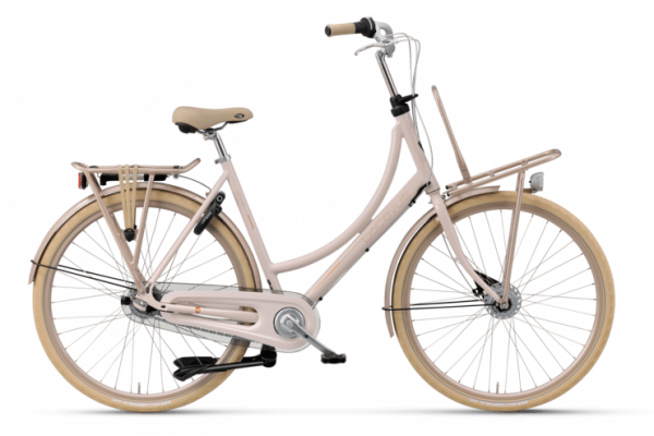 Batavus Diva 5 Dames transportfiets licht roze