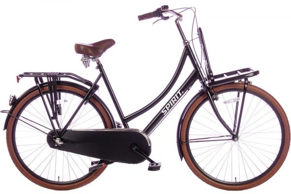 Spirit Daily N3 Transportfiets 28inch mat zwart