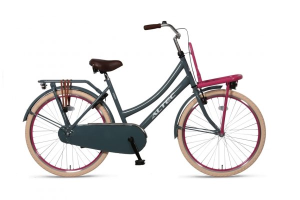 Altec-Urban meisjesfiets-26inch-Transportfiets-GrayPink