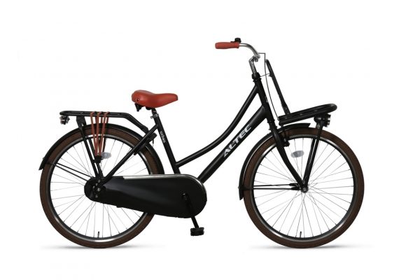 Altec-Urban meisjesfiets-26inch-Transportfiets-Zwart