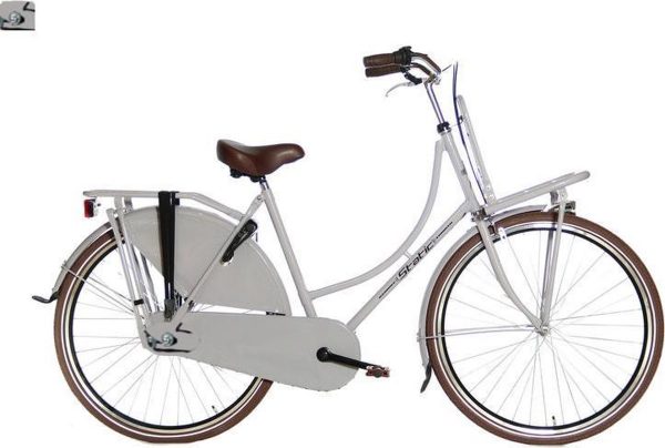 Spirit Omafiets 28 inch + Voordrager