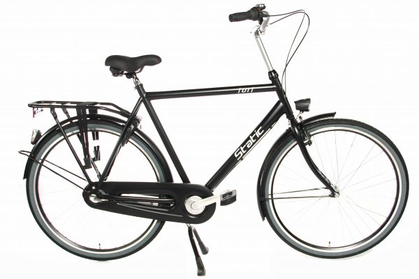 Static Urban 28 inch Heren stadsfiets Zwart