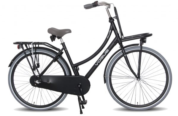 VOGUE,TRANSPORTER PLUS, LADY 28'', MATT-BLACK (GREY),(2)