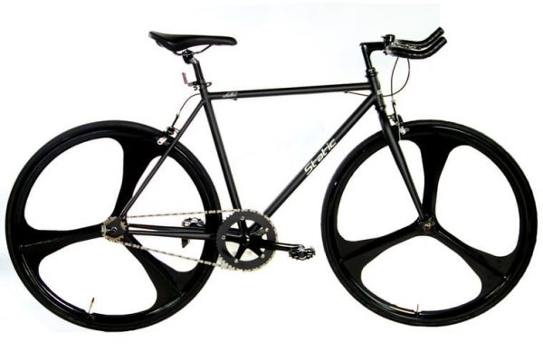 static fixed gear mat zwart