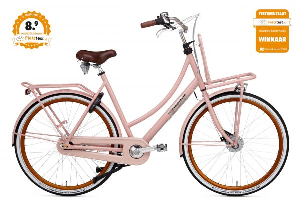 Popal Daily Dutch Royal N3 Heren Transportfiets Blush pink