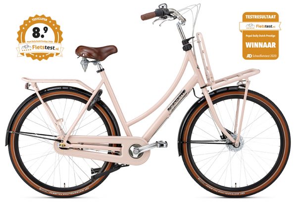 Popal Daily Dutch Royal N3 Heren Transportfiets Roze
