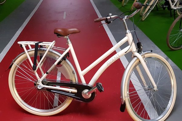 avant urban damesfiets creme