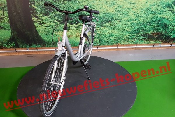 highlander city damesfiets grijs 3