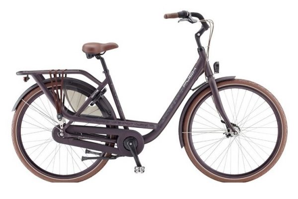 puch-rhythm moederfiets 28 inch mat paars