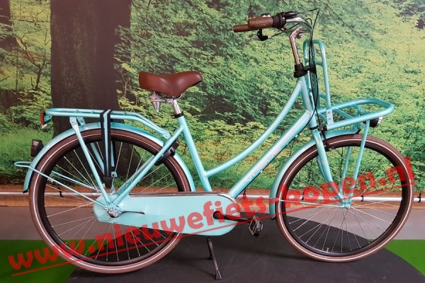 vogue elite dames transportfiets mint groen