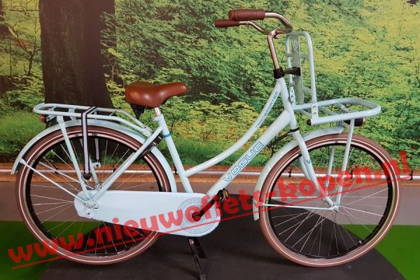 vogue transporter dames transportfiets blauw 3