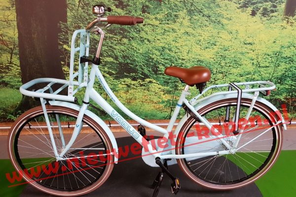 vogue transporter dames transportfiets blauw 4