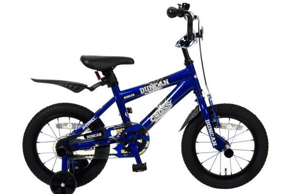 Popal duncan 14 inch jongensfiets blauw