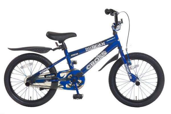 Popal duncan 18 inch jongensfiets blauw