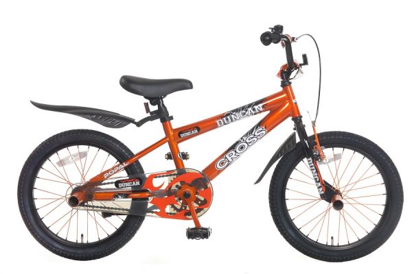 Popal duncan 18 inch jongensfiets oranje