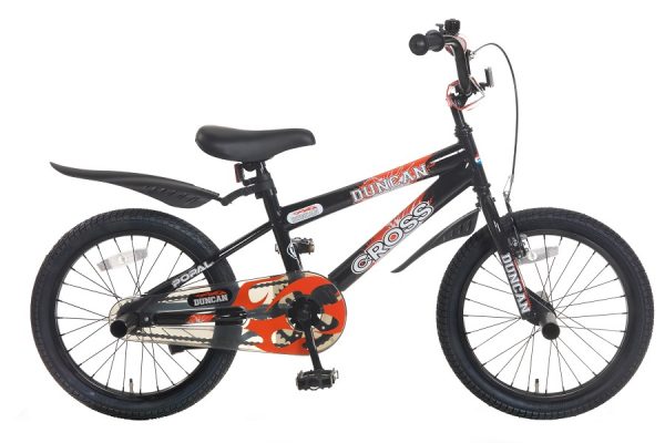 Popal duncan 18 inch jongensfiets zwart