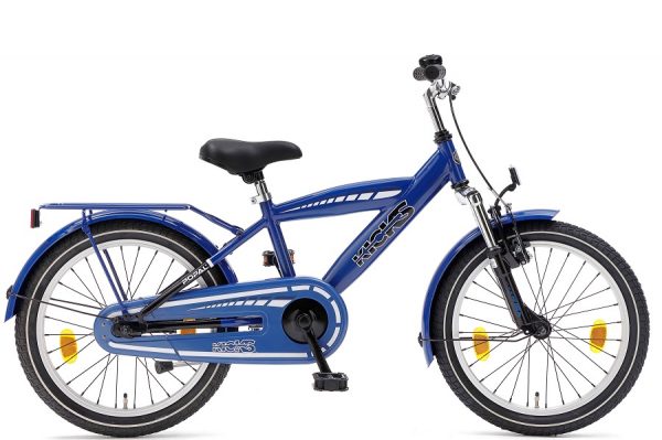 Popal kicks 18 inch jongensfiets blauw