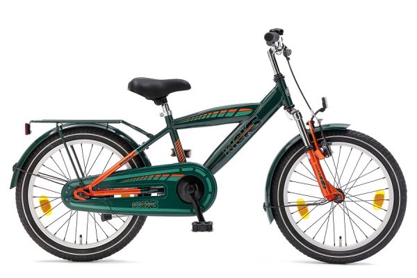 Popal kicks 18 inch jongensfiets groen