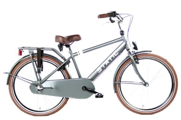Static City Jongensfiets 26 inch mat grijs