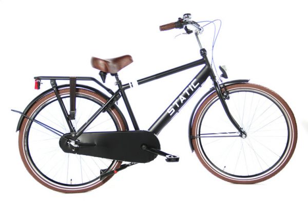 Static City Jongensfiets 26 inch mat zwart
