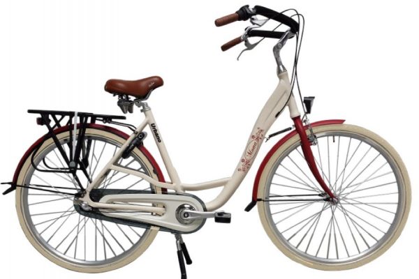 Urbano Mona n3 Moederfiets 28 inch mat creme