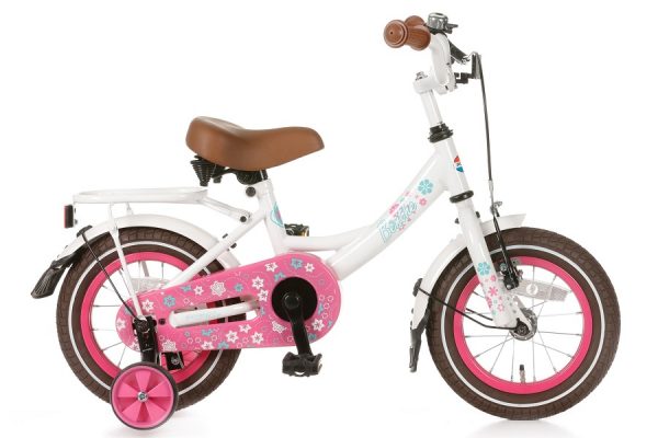 popal Benthe 12 inch meisjesfiets Wit