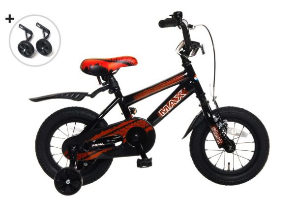popal Max jongensfiets 12 inch Rood