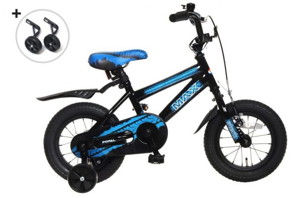 popal Max jongensfiets 12 inch blauw