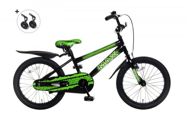 popal Max jongensfiets 18 inch groen