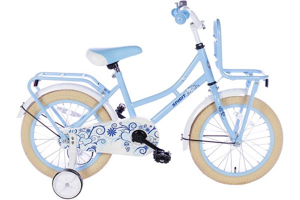 spirit-omafiets 16 inch blauw