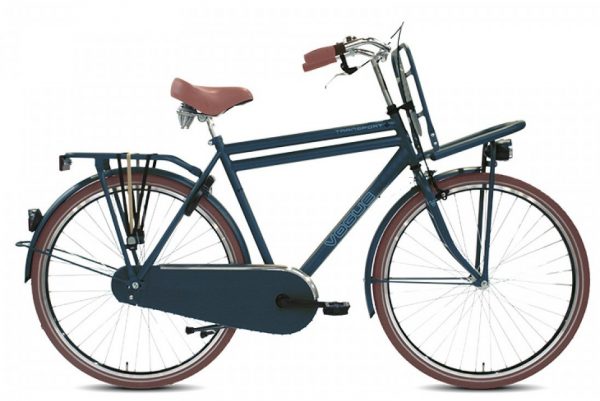 vogue transporter plus heren transportfiets jeans blauw