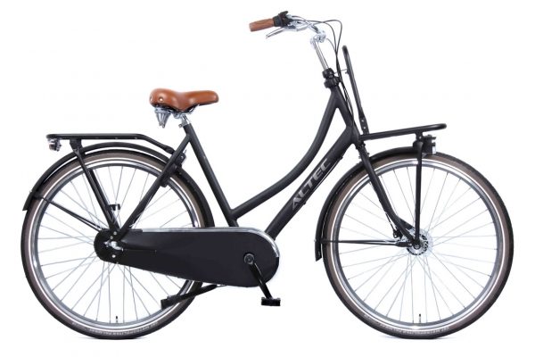 Altec-Retro Transportfiets- 28inch Damesfiets-N3-Dames-Zwart-58-cm 282304