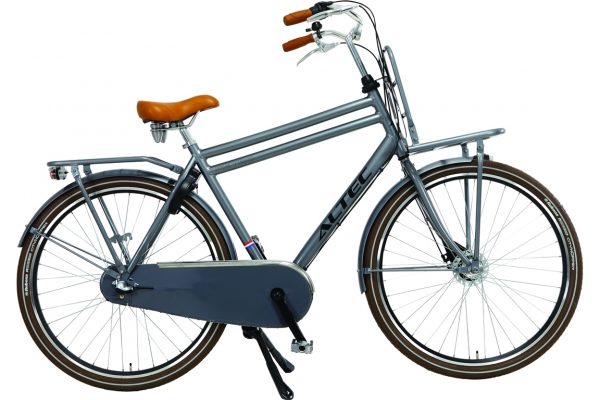 Altec-Retro Transportfiets- 28inch Herenfiets-N3-Heren-Grijs-53-cm