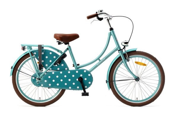 Popal Omafiets 22 inch zee groen
