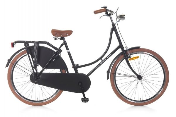 Popal Omafiets 26 inch mat zwart