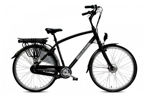 VOGUE INFINITY Elektrische herenfiets 28inch Mat zwart 8SP Man 51 cm (101565)