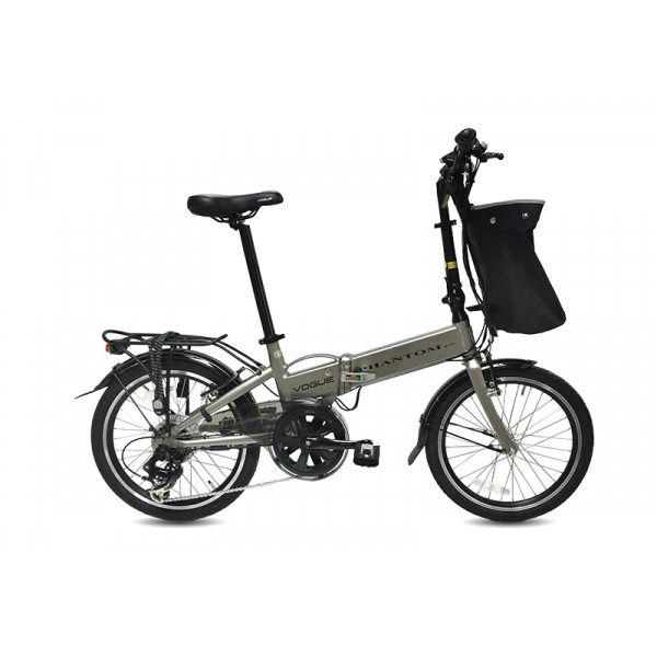 Vogue Phantom E-Bike vouwfiets 20 inch Grijs 1020114-1200x1200