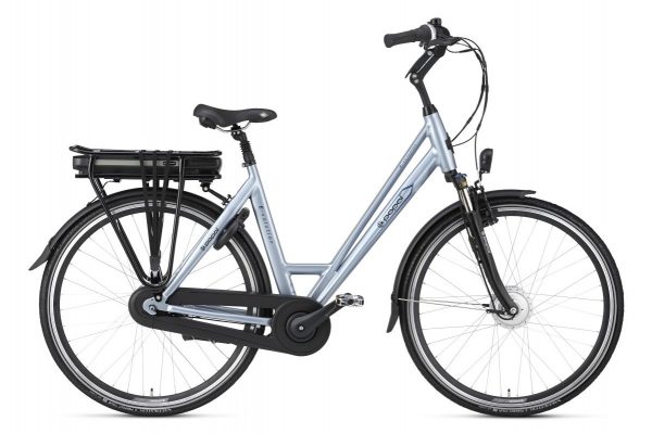 Popal e-volution 1.0 elektrische damesfiets licht blauw