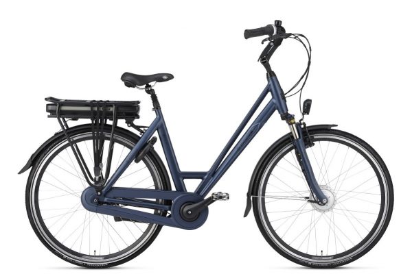 Popal e-volution 1.0 elektrische damesfiets mat donker blauw